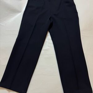 John Blair Pants Men 34S Blue Western Cowboy Bootcut Polyester Rodeo